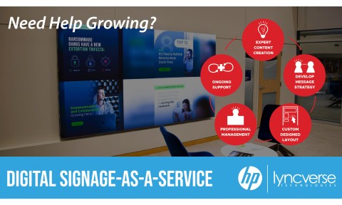 Need Help Growing? Digital Signage-As-A-Service